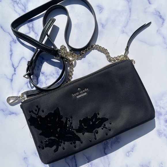 NWT Kate Spade ♠️ Floral Crossbody - Picture 2 of 4